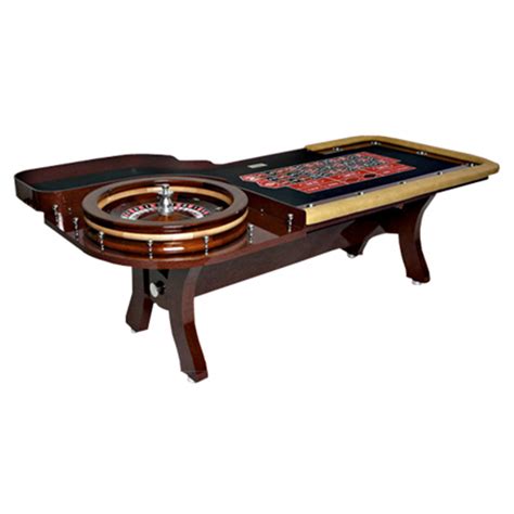 casino style roulette table